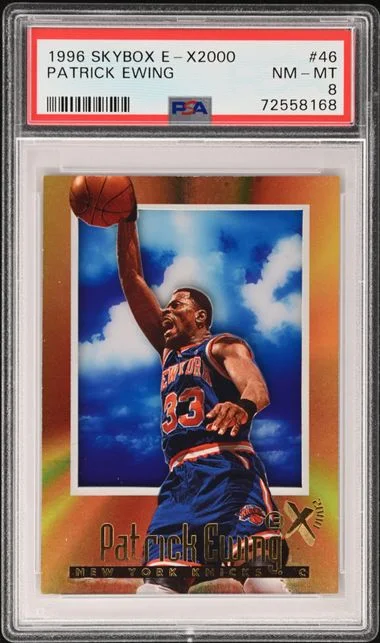 1996-97 SkyBox Patrick Ewing E-X2000 #46 card image