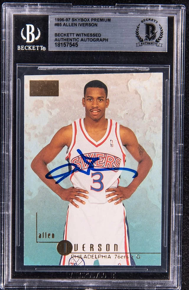 1996-97 SkyBox Premium Allen Iverson #95 card image