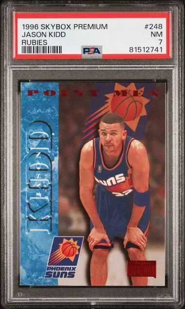 1996-97 SkyBox Premium Jason Kidd Rubies #248 card image