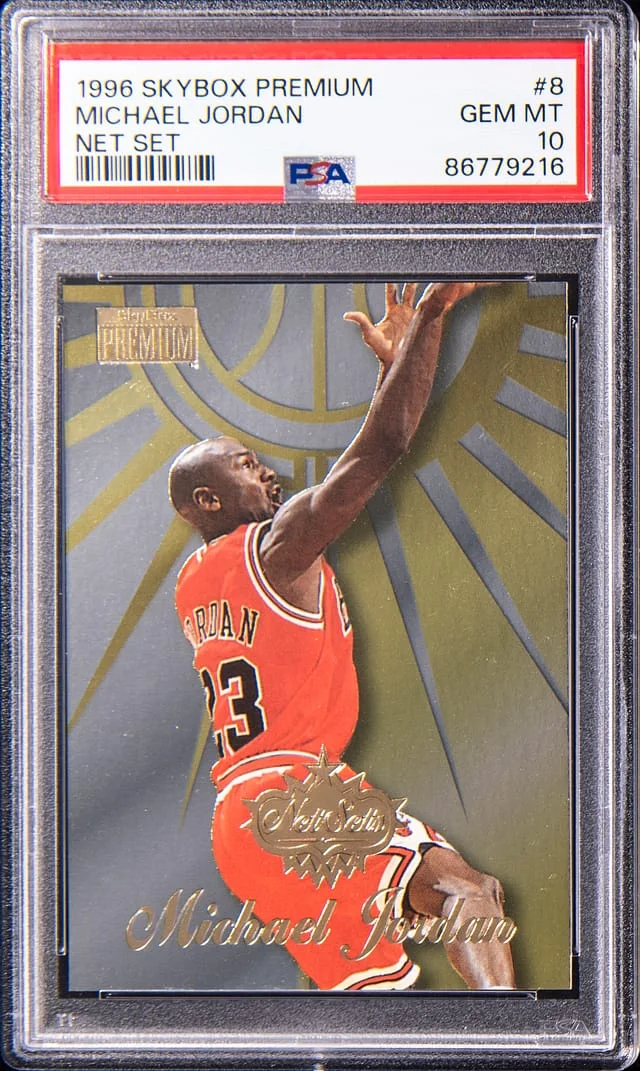 1996-97 SkyBox Premium Michael Jordan Net Set #8 card image