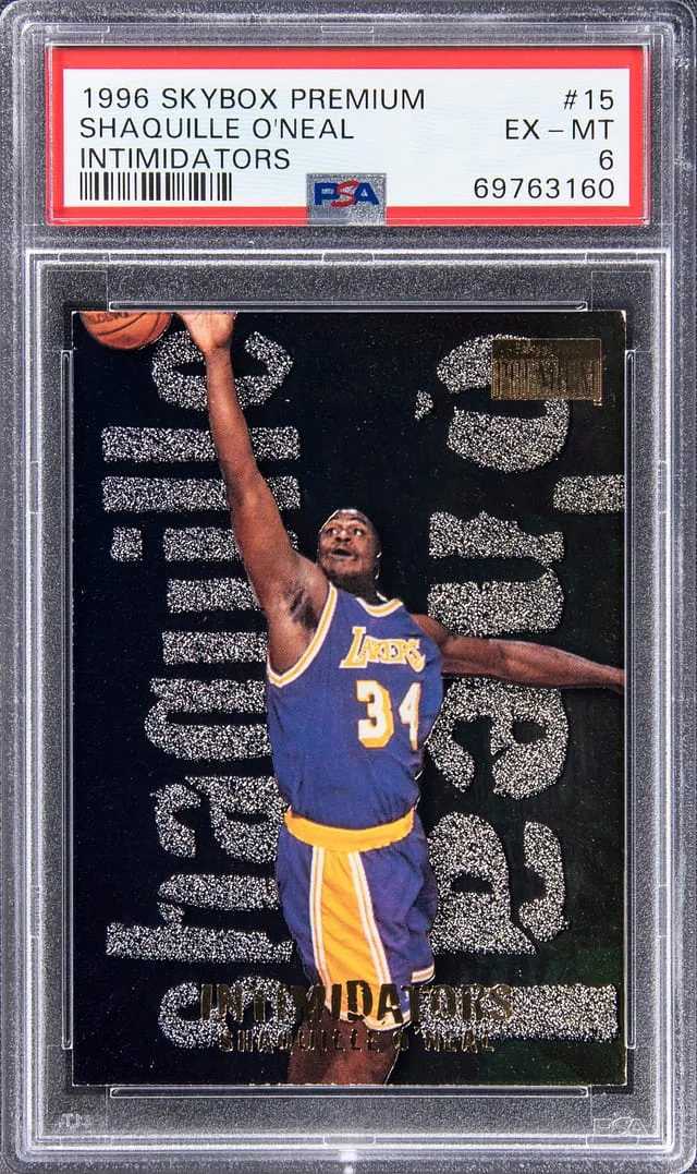 1996-97 SkyBox Premium Shaquille O'Neal Net Sets #15 card image
