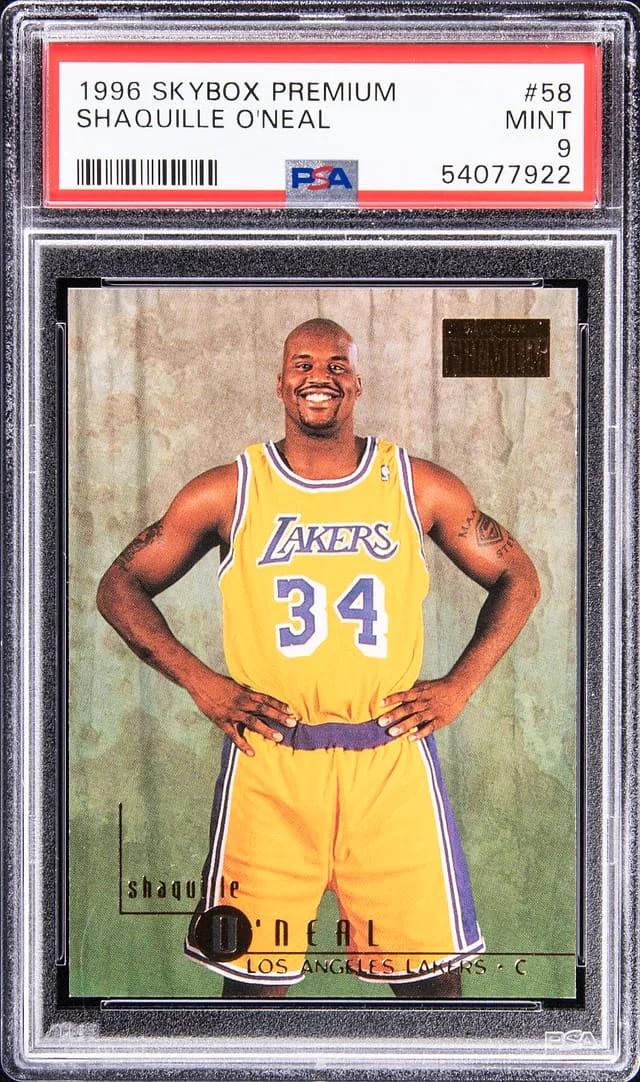 1996-97 SkyBox Premium Shaquille O'Neal #58 card image
