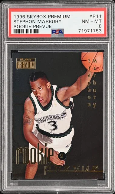 1996-97 SkyBox Premium Stephon Marbury Prevue #R11 card image