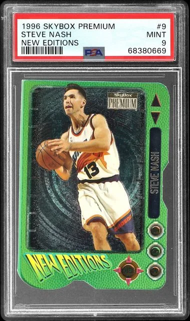 1996-97 SkyBox Premium Steve Nash New Editions #9 card image