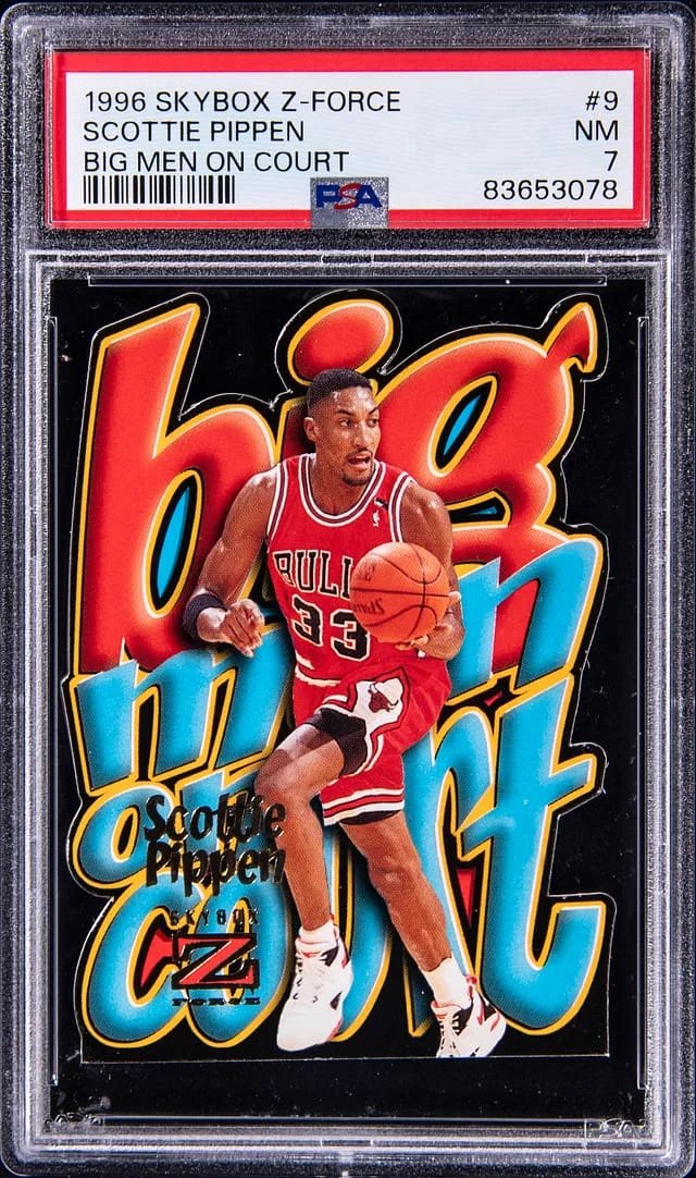 1996-97 SkyBox Scottie Pippen Big Men on Court #9 card image