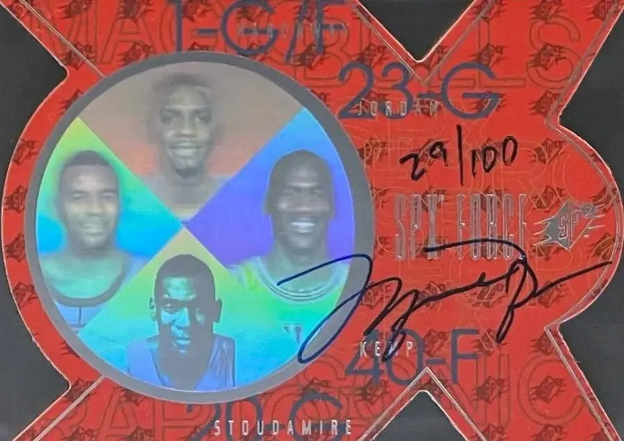 1996-97 SP Michael Jordan SPx Force #A2 card image