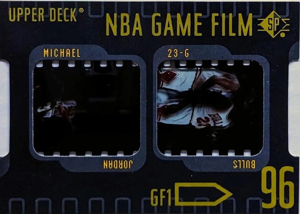 1996-97 SP Michael Jordan Game Film #GF1 card image