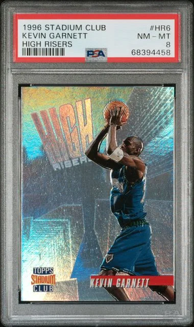 1996-97 Stadium Club Kevin Garnett High Risers High Risers #HR6 card image