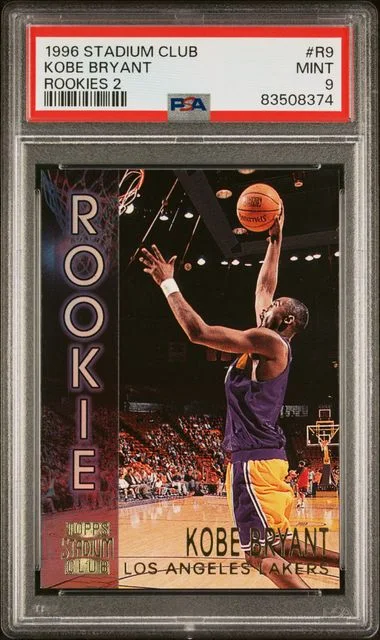 1996-97 Stadium Club Kobe Bryant 2 #R9 card image