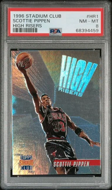 1996-97 Stadium Club Scottie Pippen High Risers High Risers #HR1 card image