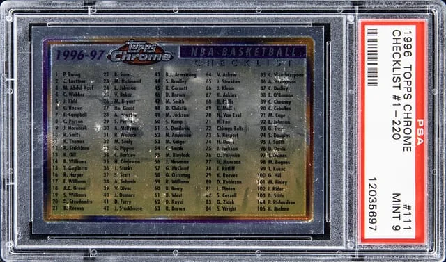 1996-97 Topps Chrome #1-220 #111 card image