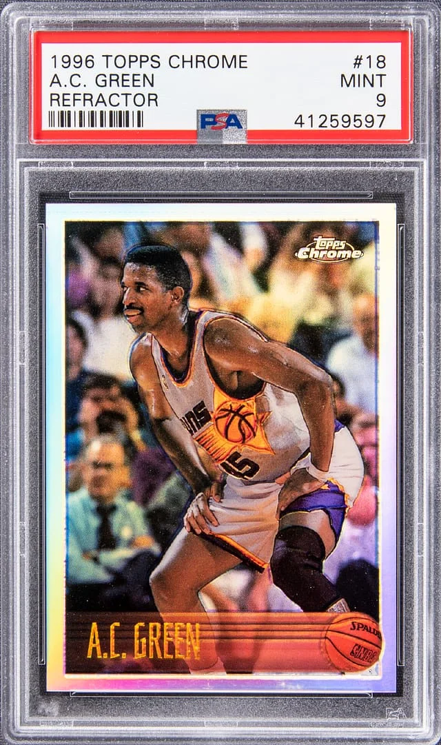 1996-97 Topps Chrome A.C Refractor #18 card image