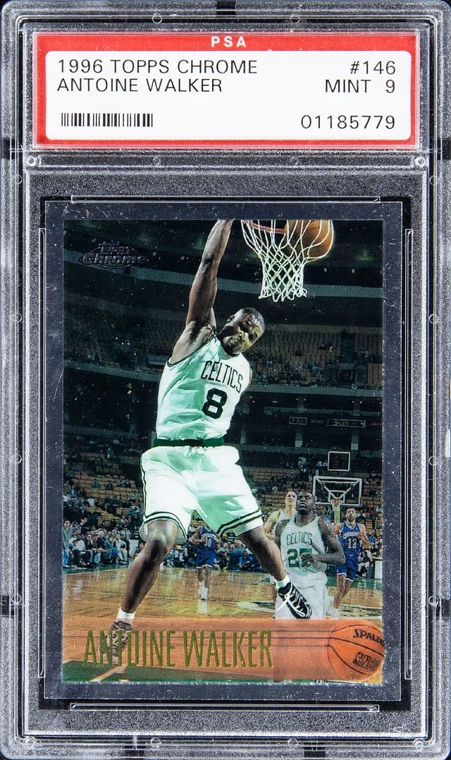 1996-97 Topps Chrome Antoine Walker #146 card image