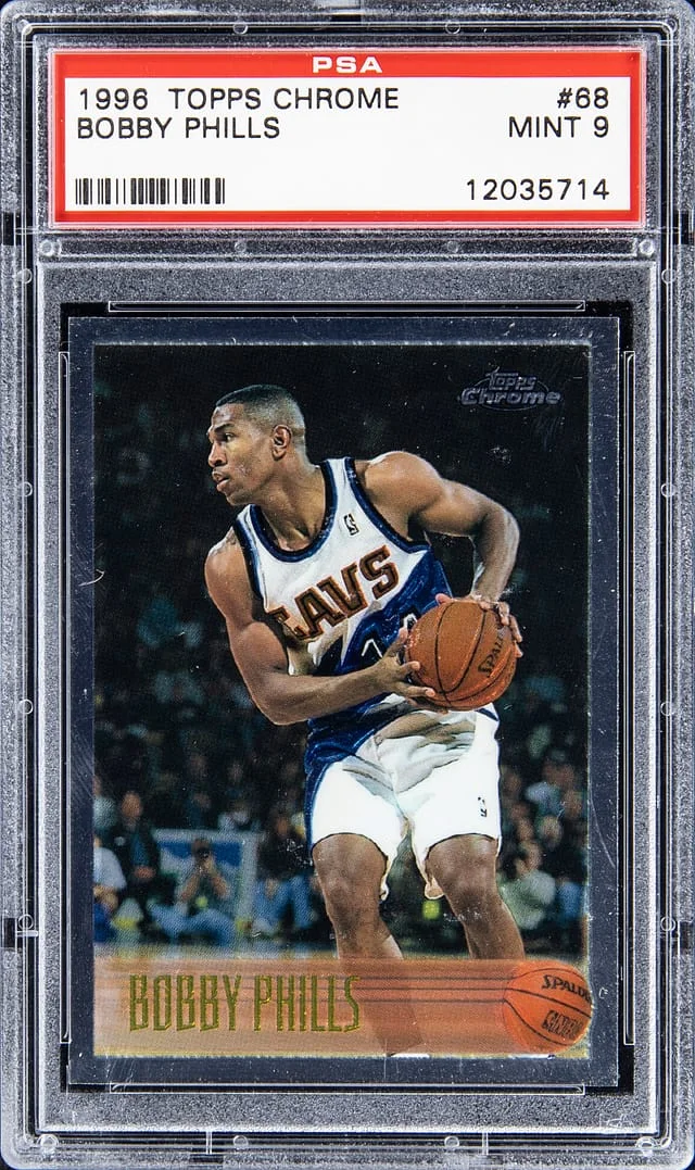 1996-97 Topps Chrome Bobby Phills #68 card image