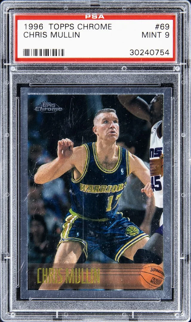 1996-97 Topps Chrome Chris Mullin #69 card image