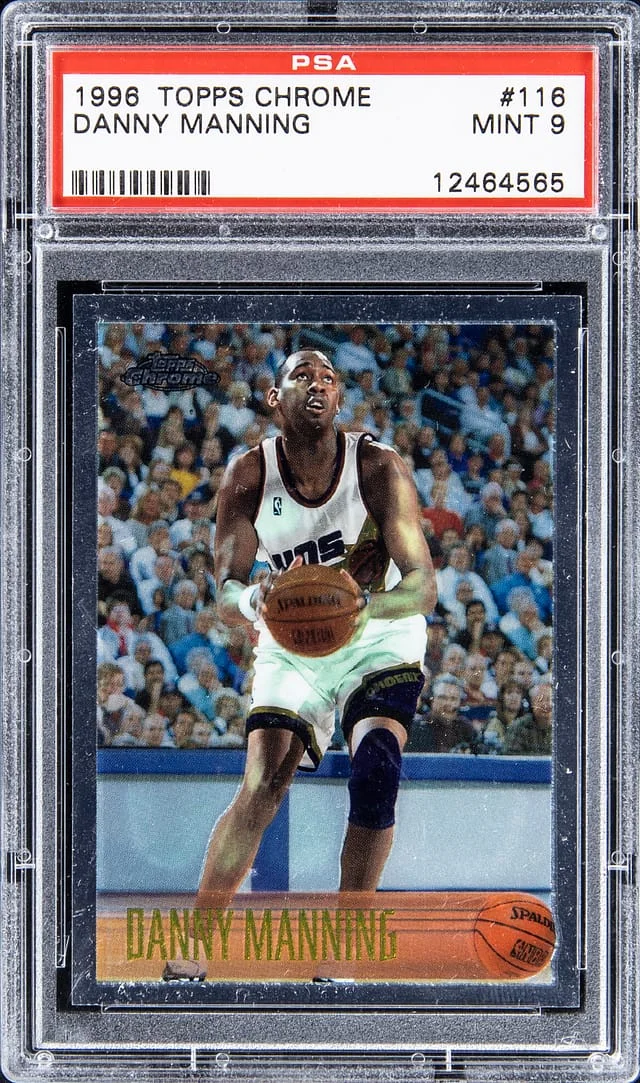1996-97 Topps Chrome Danny Manning #116 card image