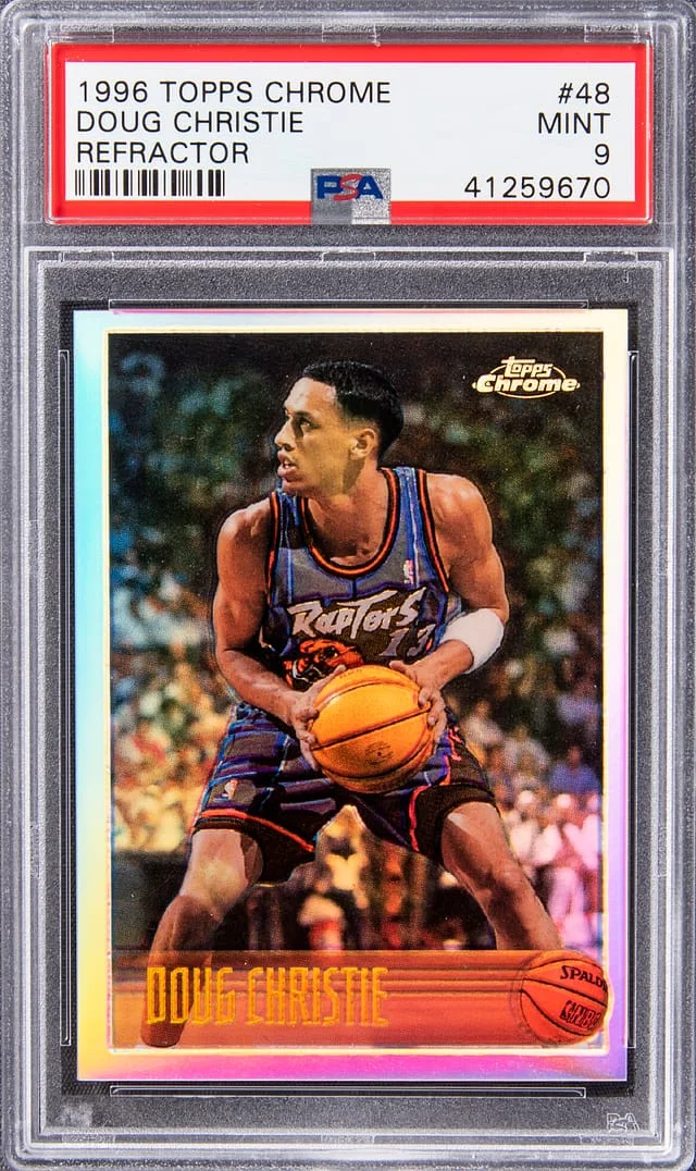 1996-97 Topps Chrome Doug Christie Refractor #48 card image
