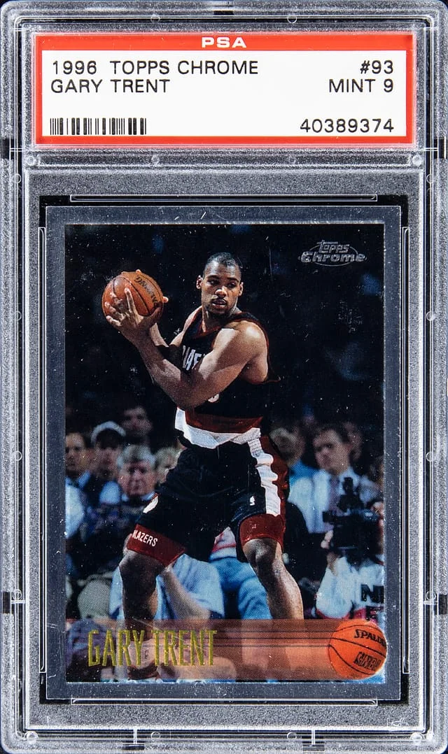 1996-97 Topps Chrome Gary Trent #93 card image