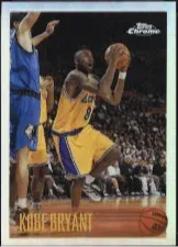 1996-97 Topps Chrome Kobe Bryant Refractor #138 card image