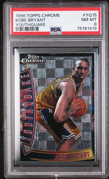 1996-97 Topps Chrome Kobe Bryant Youthquake #YQ15 card image