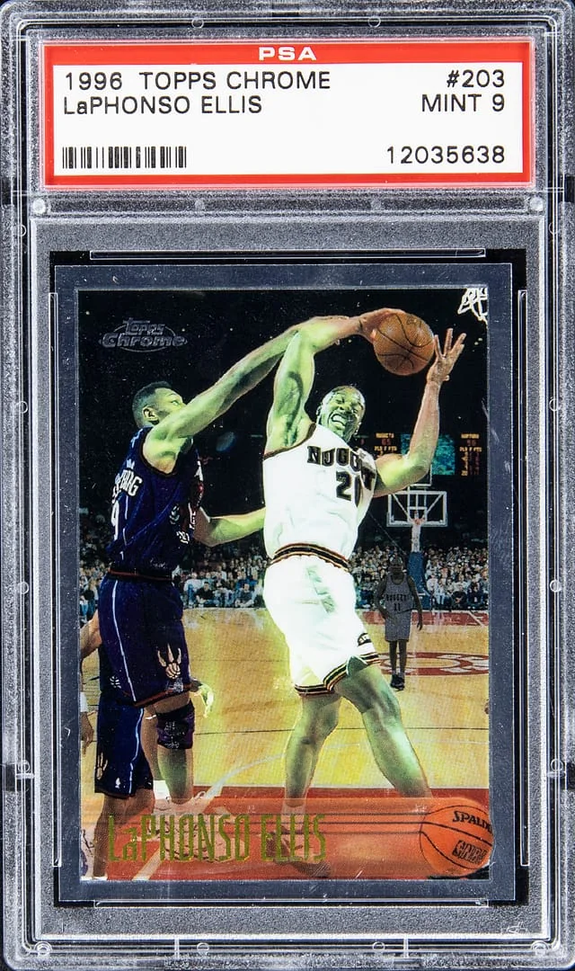 1996-97 Topps Chrome LaPhonso Ellis #203 card image