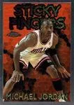 1996-97 Topps Chrome Michael Jordan Season's Best #18 card image
