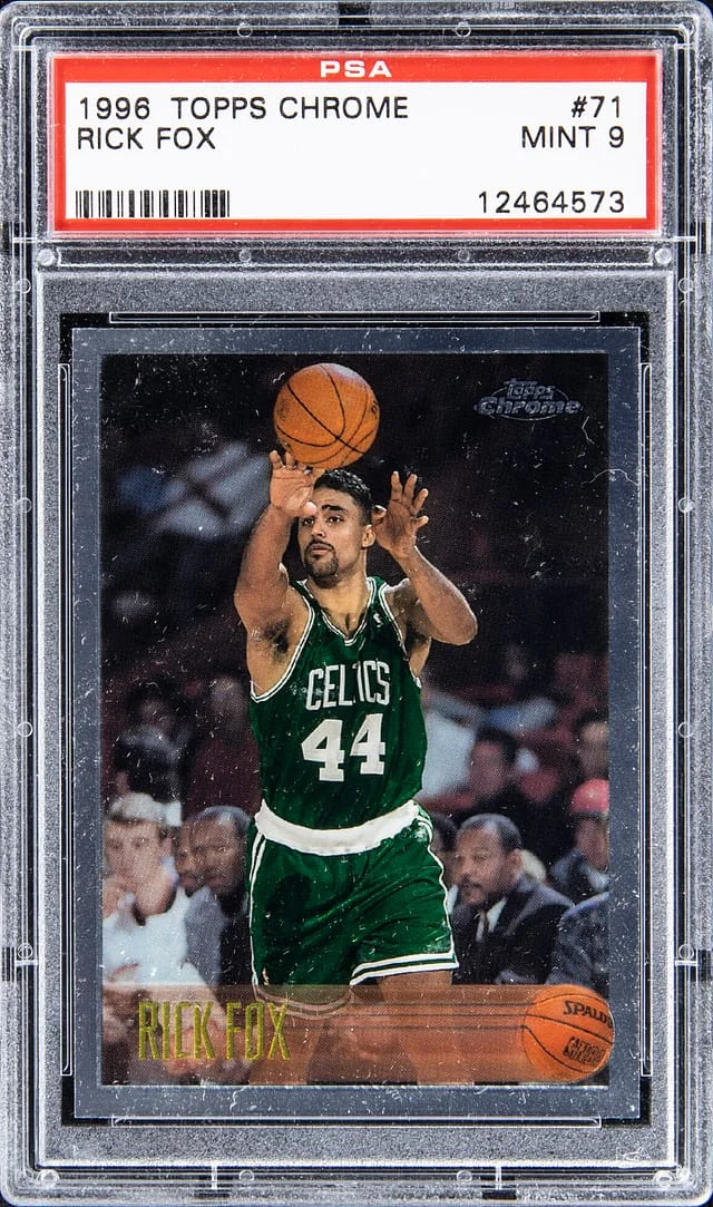 1996-97 Topps Chrome Rick Fox #71 card image
