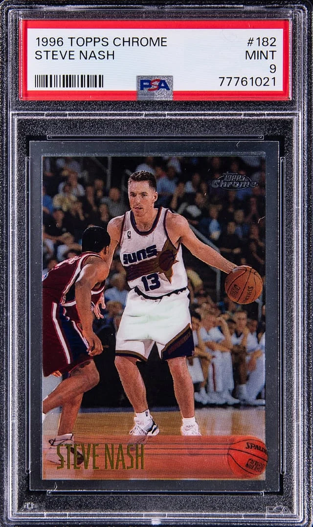 1996-97 Topps Chrome Steve Nash #139 card image