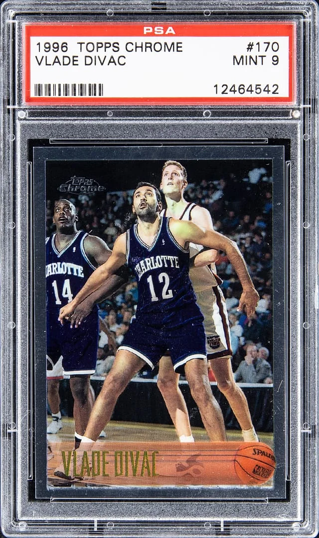 1996-97 Topps Chrome Vlade Divac #170 card image