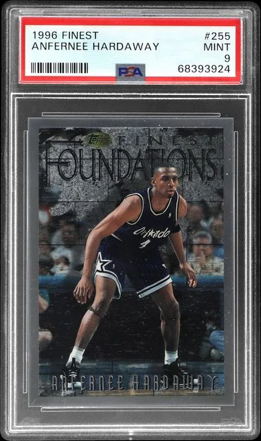 1996-97 Topps Finest Anfernee Hardaway #255 card image