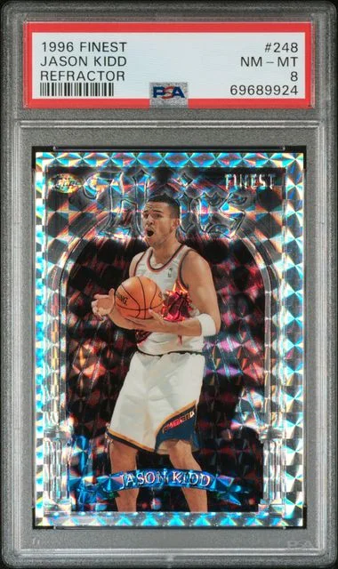 1996-97 Topps Finest Jason Kidd Refractor #248 card image