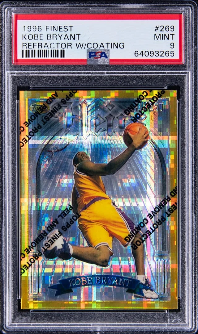 1996-97 Topps Finest Kobe Bryant W/ Coating #269 card image