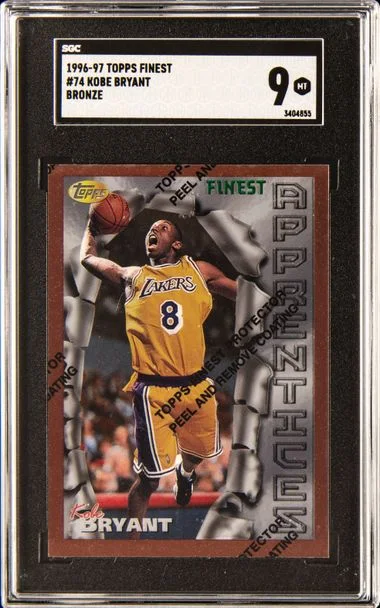 1996-97 Topps Finest Kobe Bryant #74 card image
