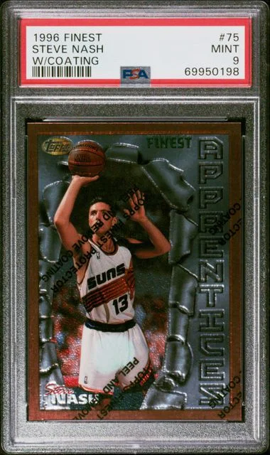 1996-97 Topps Finest Steve Nash #75 card image