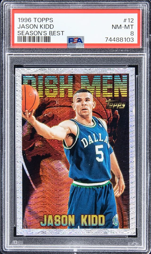1996-97 Topps Jason Kidd Season's Best #12 card image