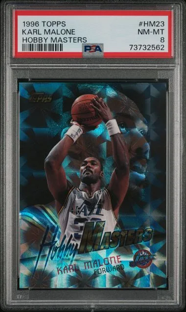 1996-97 Topps Karl Malone Hobby Masters #HM23 card image