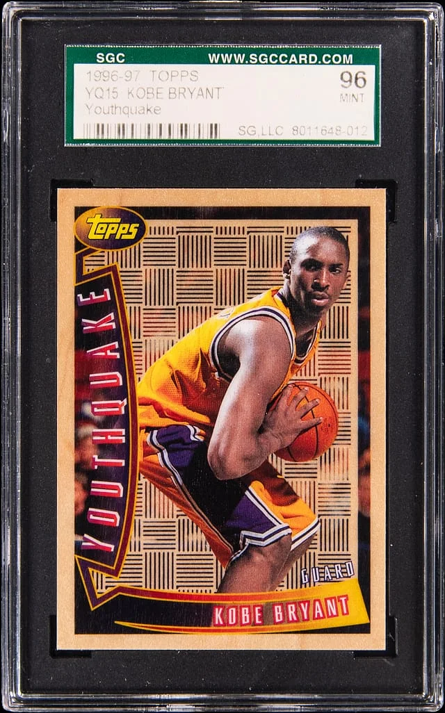 1996-97 Topps Kobe Bryant Youthquake #YQ15 card image