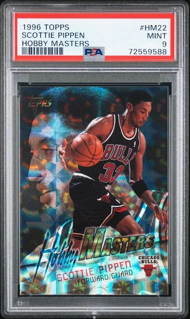 1996-97 Topps Scottie Pippen Hobby Masters #HM22 card image