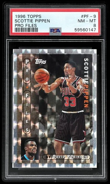 1996-97 Topps Scottie Pippen Pro Files #PF-9 card image