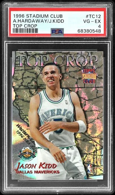 1996-97 Topps Stadium Club Anfernee Hardaway/Jason Kidd Top Crop #TC12 card image