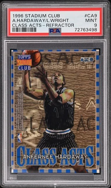 1996-97 Topps Stadium Club Anfernee Hardaway/Lorenzen Wright Class Acts Refractor #CA9 card image
