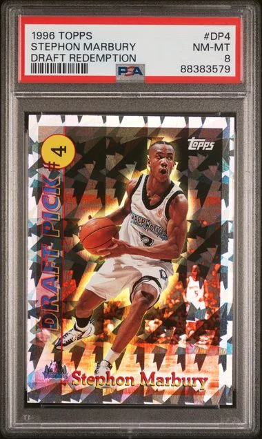 1996-97 Topps Stephon Marbury Draft Redemption #DP4 card image