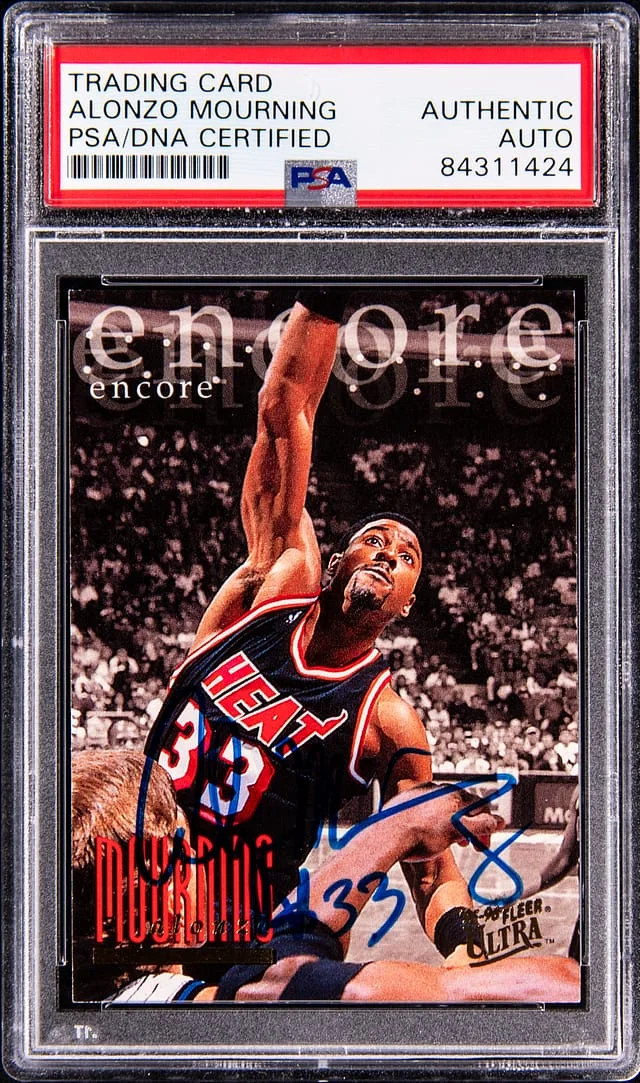 1996-97 Trading Card Alonzo Mourning #326 card image