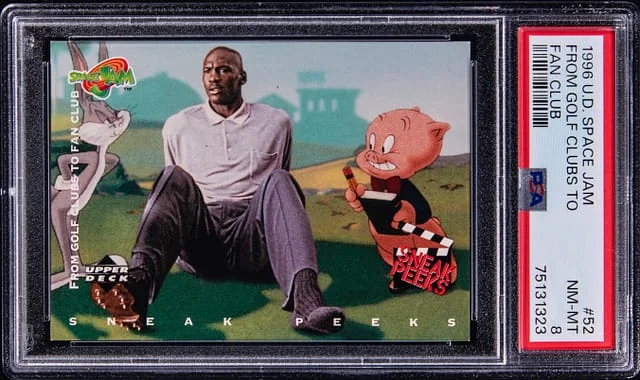 1996-97 UD Space Jam From Golf Clubs To Fan Club #52 card image
