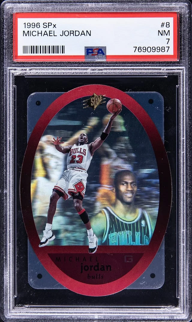 1996-97 UD SPx Michael Jordan #8 card image