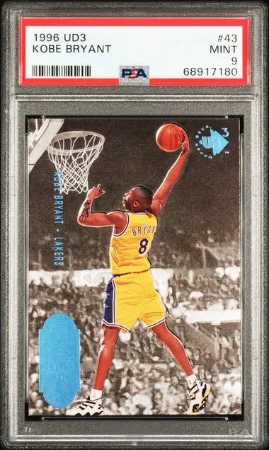 1996-97 UD3 Kobe Bryant #43 card image