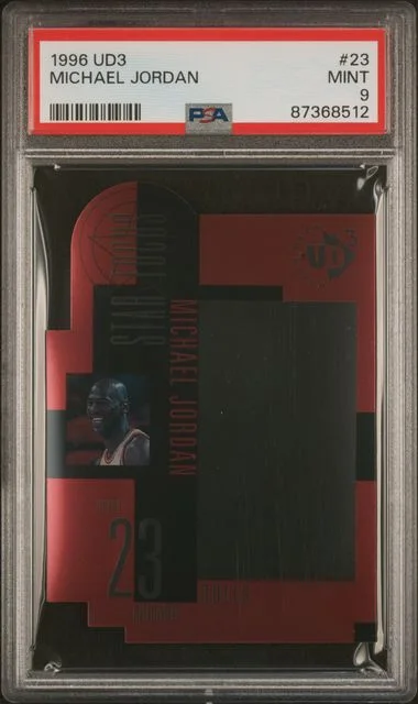 1996-97 UD3 Michael Jordan #23 card image
