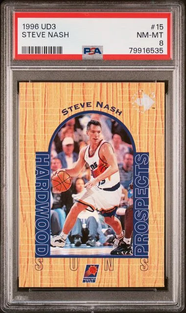 1996-97 UD3 Steve Nash #15 card image