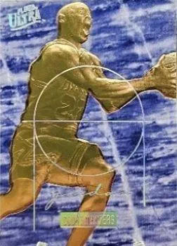 1996-97 Ultra Court Masters 23KT Gold Michael Jordan #NNO card image