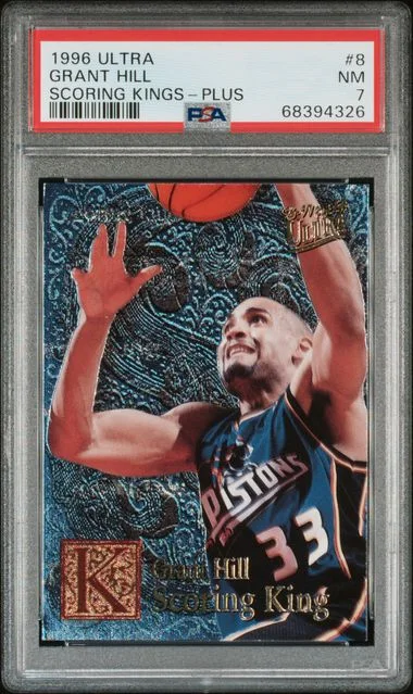 1996-97 Ultra Grant Hill Scoring Kings Plus #8 card image